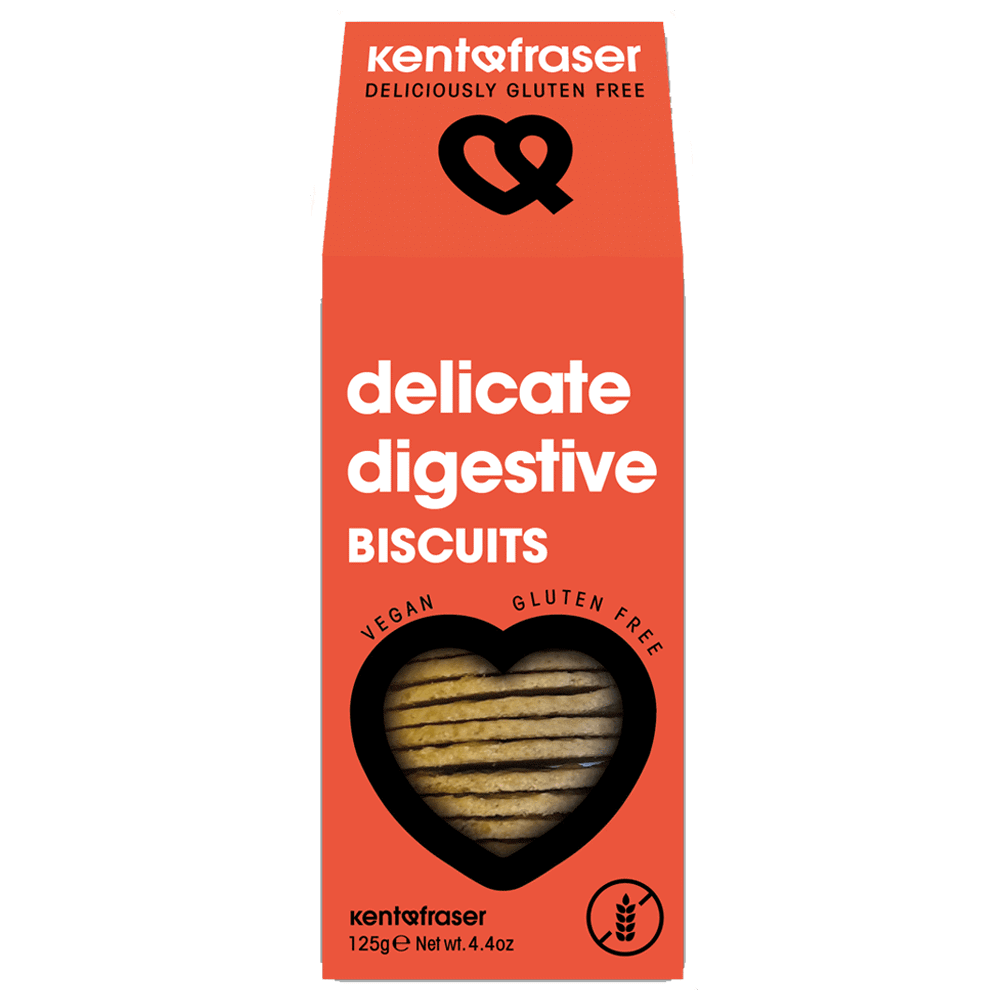 Kent & Fraser Gluten Free Digestive Biscuits 125g